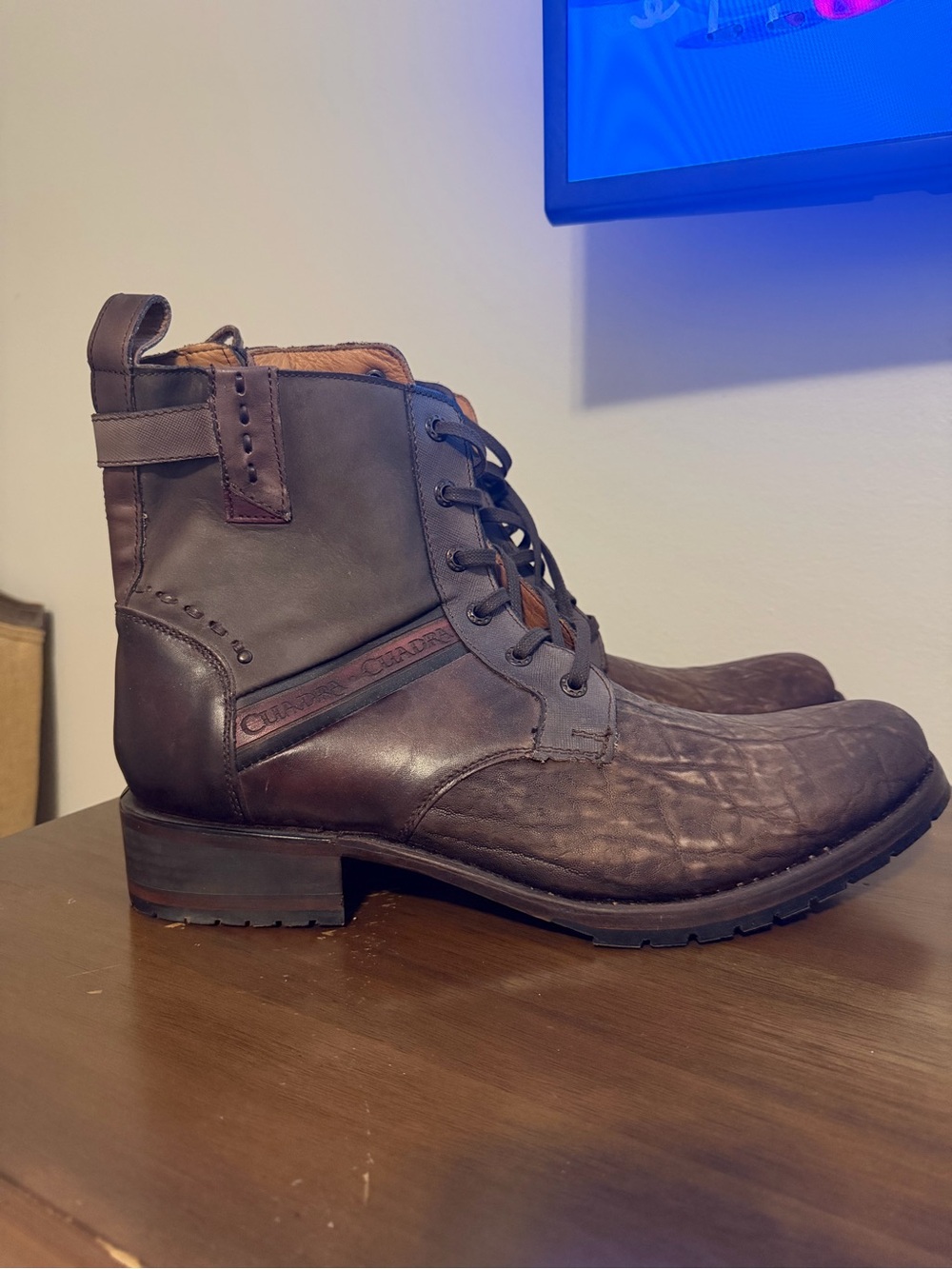 Cuadra Lace-Up Boots